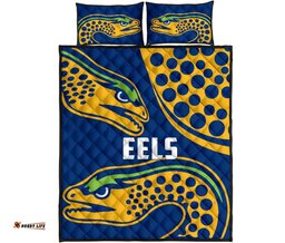 Parramatta Quilt Bed Set Eels