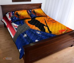 ANZAC Quilt Bed Set We Will Remember Them Ver02
