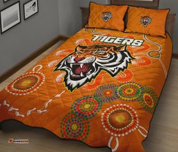 NAIDOC Wests Tigers Quilt Bed Set Aboriginal