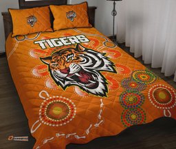 NAIDOC Wests Tigers Quilt Bed Set Aboriginal