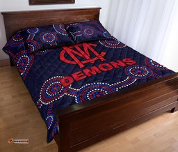 Demons Quilt Bed Set
