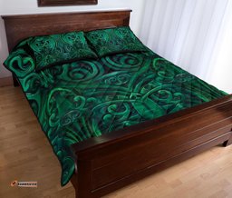quilt bed set nz new zealand warriors green