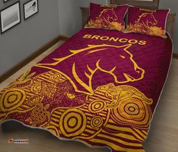 brisbane quilt bed set broncos indigenous