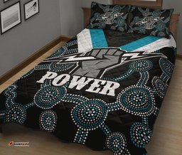 Port Adelaide Quilt Bed Set Power