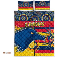 adelaide quilt bed set indigenous crows 01