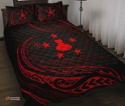 Austral Islands Quilt Bed Set Red Frida Style
