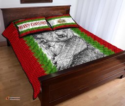 Christmas Australia Quilt Bed Set Merry Christmas Koala