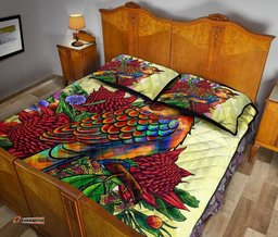 quilt bed set australia kookaburra with waratah