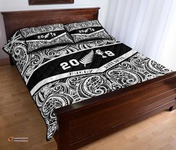 Quilt Bed Set NZ Aotearoa Rugby Win 2019