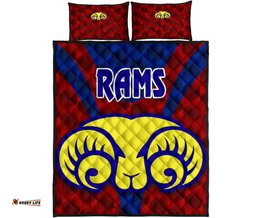 Adelaide Quilt Bed Set Rams Merino Original Red
