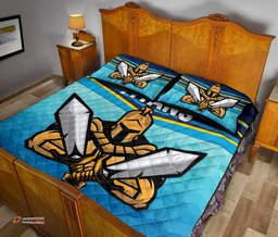 gold coast quilt bed set titans gladiator