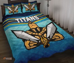 gold coast quilt bed set titans gladiator