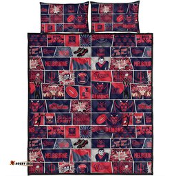 Amazing Aussie Melbourne Legacy Of The Pride Comic Style Quilt Bed Set