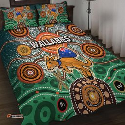 Amazing Aussie Australia Aboriginal Custom Dragonfly Flies Into Beehive And Snake Circle 2 Quilt Bed Set