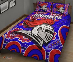 Newcastle Knights Quilt Bed Set Indigenous
