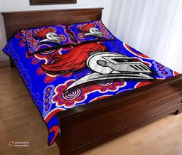 Newcastle Knights Quilt Bed Set Indigenous