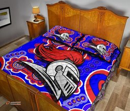 Newcastle Knights Quilt Bed Set Indigenous
