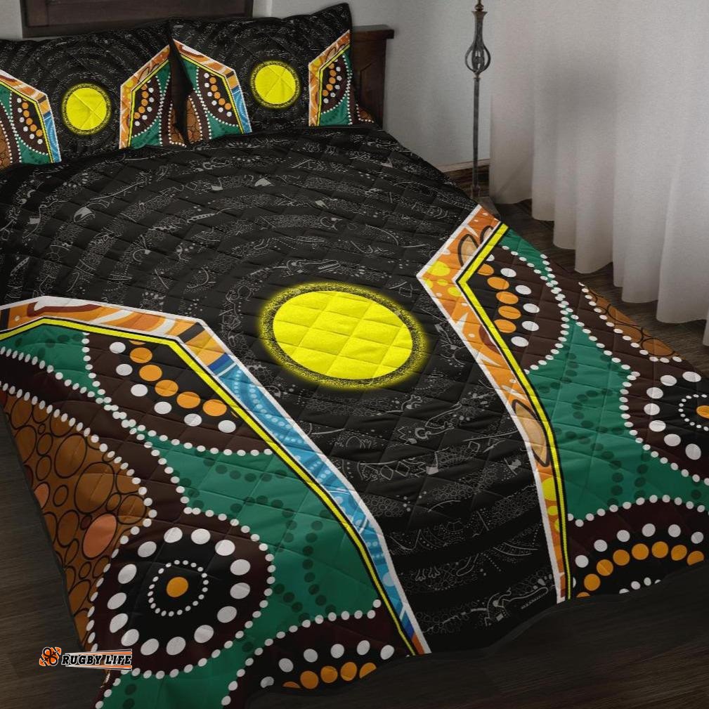 Quilt Bed Sets Aboriginal Lives Matter Style Tornado