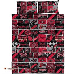 Amazing Aussie Essendon Legacy Of The Pride Comic Style Quilt Bed Set