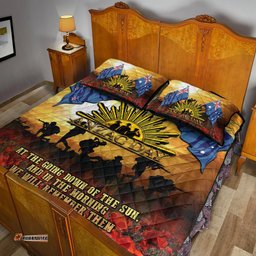 anzac quilt bed set australian and new zealand army corps