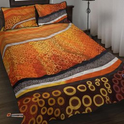Amazing Aussie Australia Aboriginal Abstract Theme Of Australian Indigenous Aboriginal Art Quilt Bed Set
