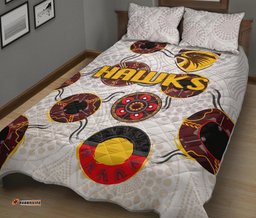 Hawthorn Quilt Bed Set Hawks Indigenous White