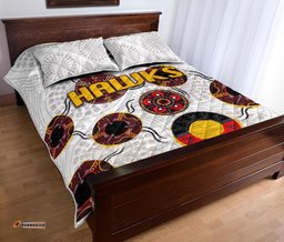 Hawthorn Quilt Bed Set Hawks Indigenous White