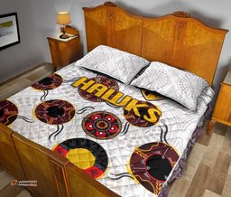Hawthorn Quilt Bed Set Hawks Indigenous White