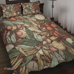 Amazing Aussie Australia Gumtree Australian Native Plants Quilt Bed Set