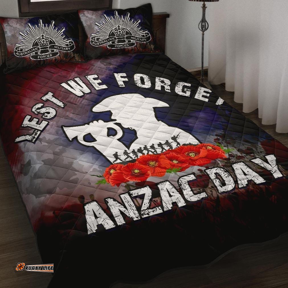ANZAC Day Quilt Bed Set The Australian Army