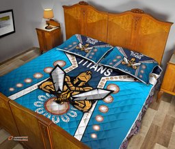 Gold Coast Quilt Bed Set Titans Gladiator Simple Indigenous