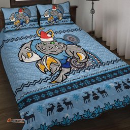 Amazing Aussie New South Wales Australia Ugly Xmas With Aboriginal Patterns For Die Hard Fans Quilt Bed Set