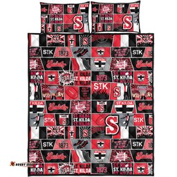Amazing Aussie St Kilda Legacy Of The Pride Comic Style Quilt Bed Set