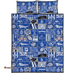 Amazing Aussie North Melbourne Legacy Of The Pride Comic Style Quilt Bed Set