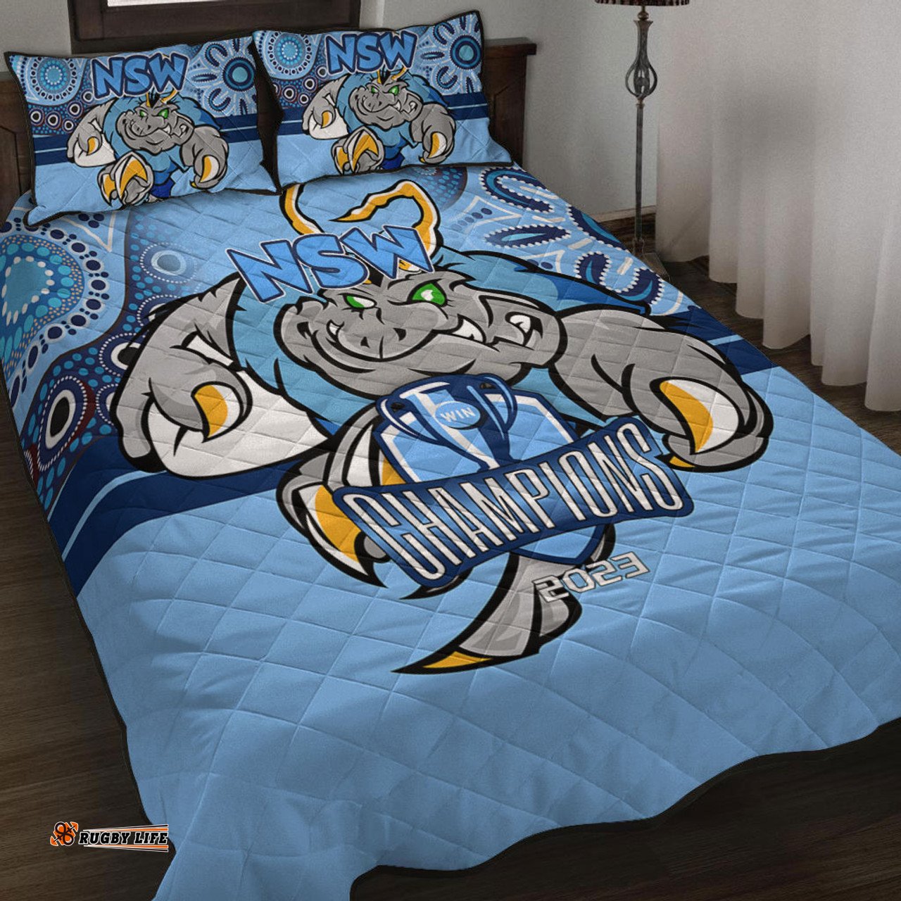 Amazing Aussie Cockroach Talent Win Games But Teamwork And Intelligence Win Championships With Aboriginal Style Quilt Bed Set