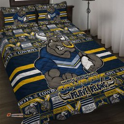 Amazing Aussie North Queensland Cowboys Champion���s Pride Comic Style Quilt Bed Set