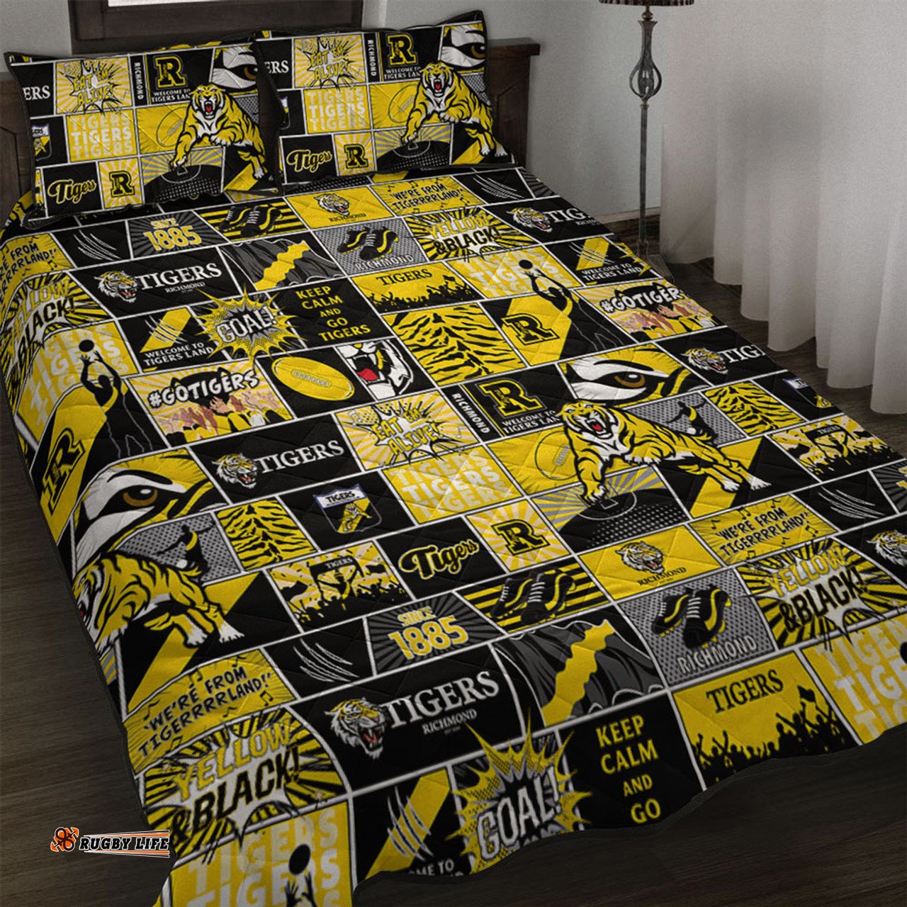 Amazing Aussie Richmond Legacy Of The Pride Comic Style Quilt Bed Set