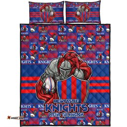 Amazing Aussie Newcastle Knights Champion���s Pride Comic Style Quilt Bed Set