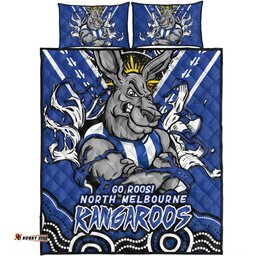 Amazing Aussie North Melbourne Ripped Legacy Of The Game Quilt Bed Set