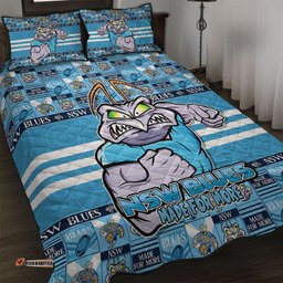 Amazing Aussie New South Wales Blues Champion���s Pride Comic Style Quilt Bed Set