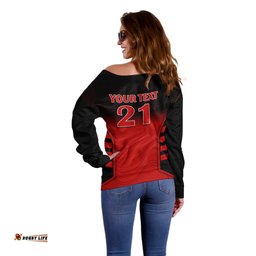 Custom Dambulla Cricket Off Shoulder Sweater Lanka League 2023