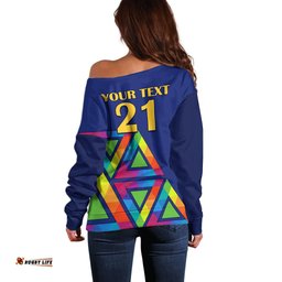 Custom Dambulla Cricket Off Shoulder Sweater Lanka League Go Dambulla