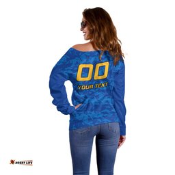 Custom Jaffna Cricket Off Shoulder Sweater Lanka League 2023