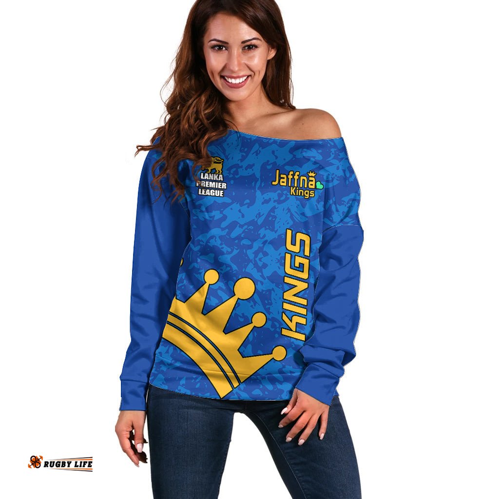 Custom Jaffna Cricket Off Shoulder Sweater Lanka League 2023