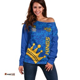 Custom Jaffna Cricket Off Shoulder Sweater Lanka League 2023