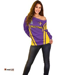 Custom Galle Cricket Off Shoulder Sweater Lanka League 2023