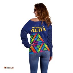 Dambulla Cricket Off Shoulder Sweater Lanka League Go Dambulla