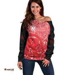 Melbourne Renegades Custom Off Shoulder Sweater BBL Cricket Team 2024