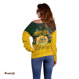Matildas Pride Off Shoulder Sweater LGBT Kangaroo Australian Proud