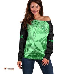 Melbourne Stars Custom Off Shoulder Sweater BBL Cricket Team 2024